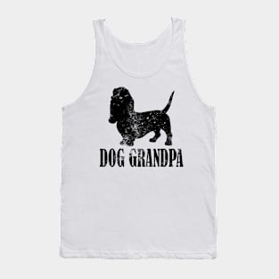 Basset Hound Dog Grandpa Tank Top